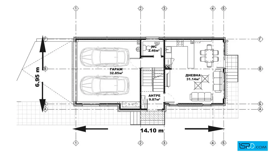 План на първи етаж