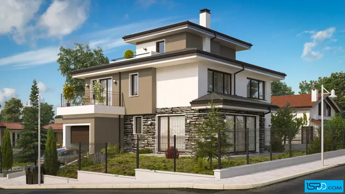 Проект на къща в гр. София