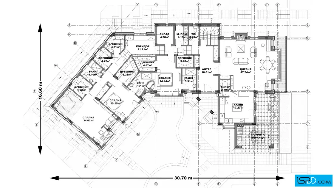 План на първи етаж