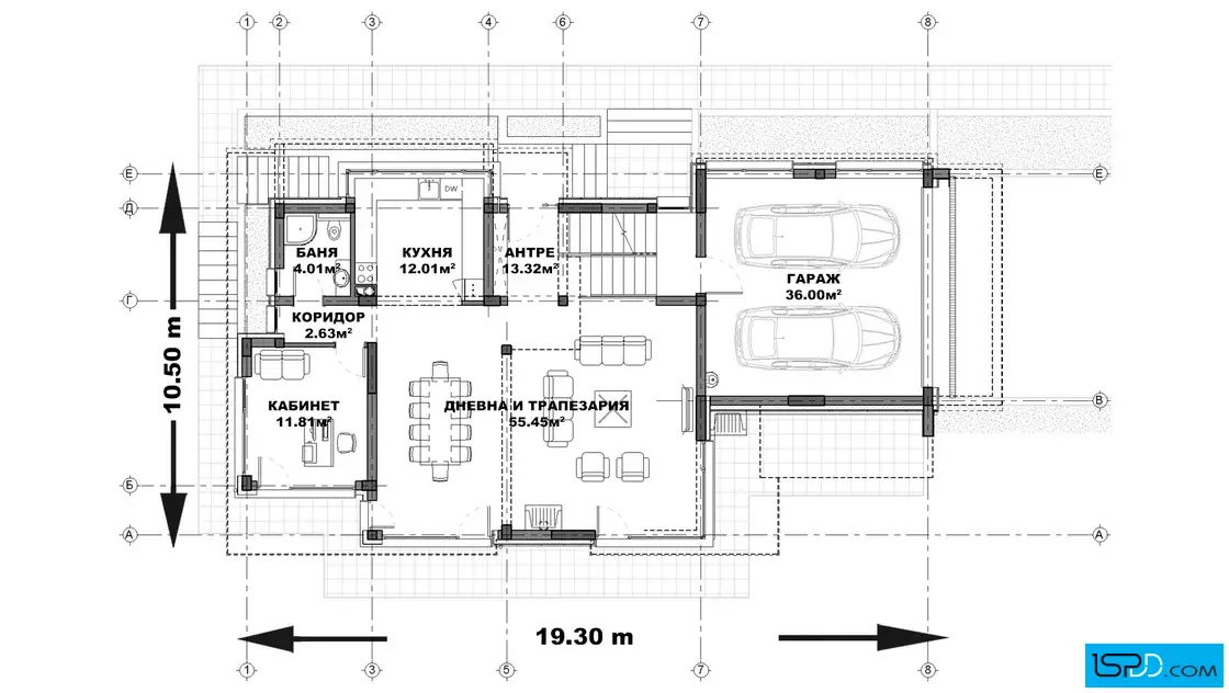 План на първи етаж