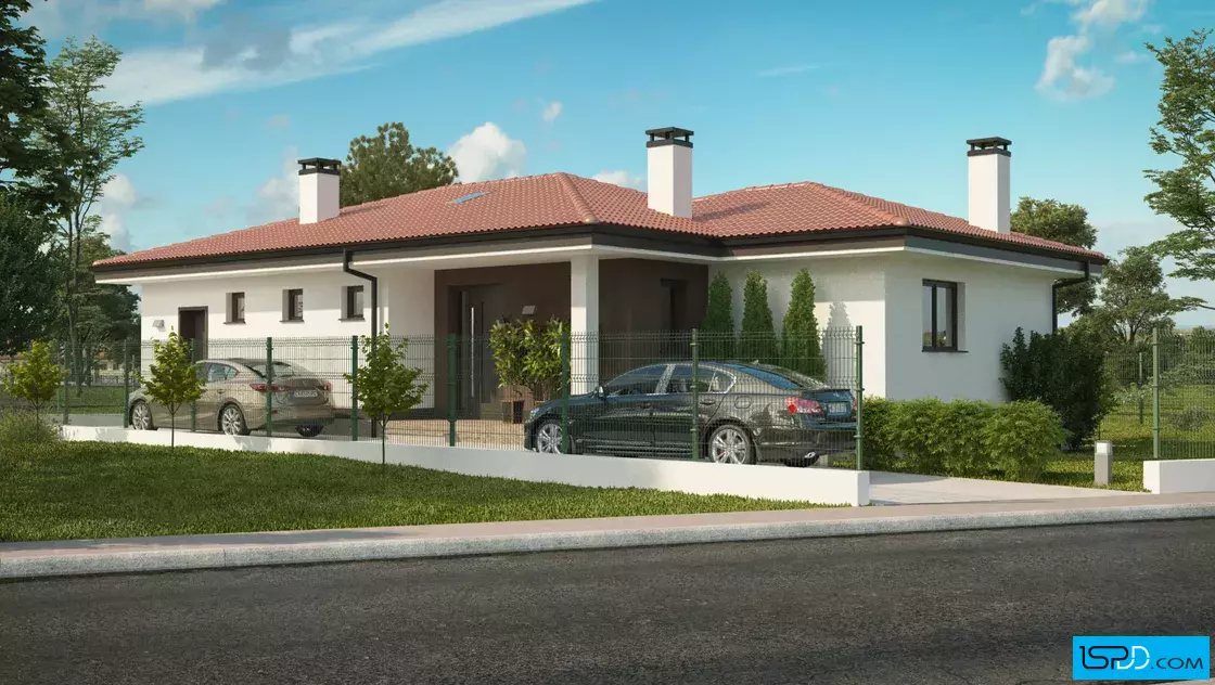Проект на къща в гр. Хисаря