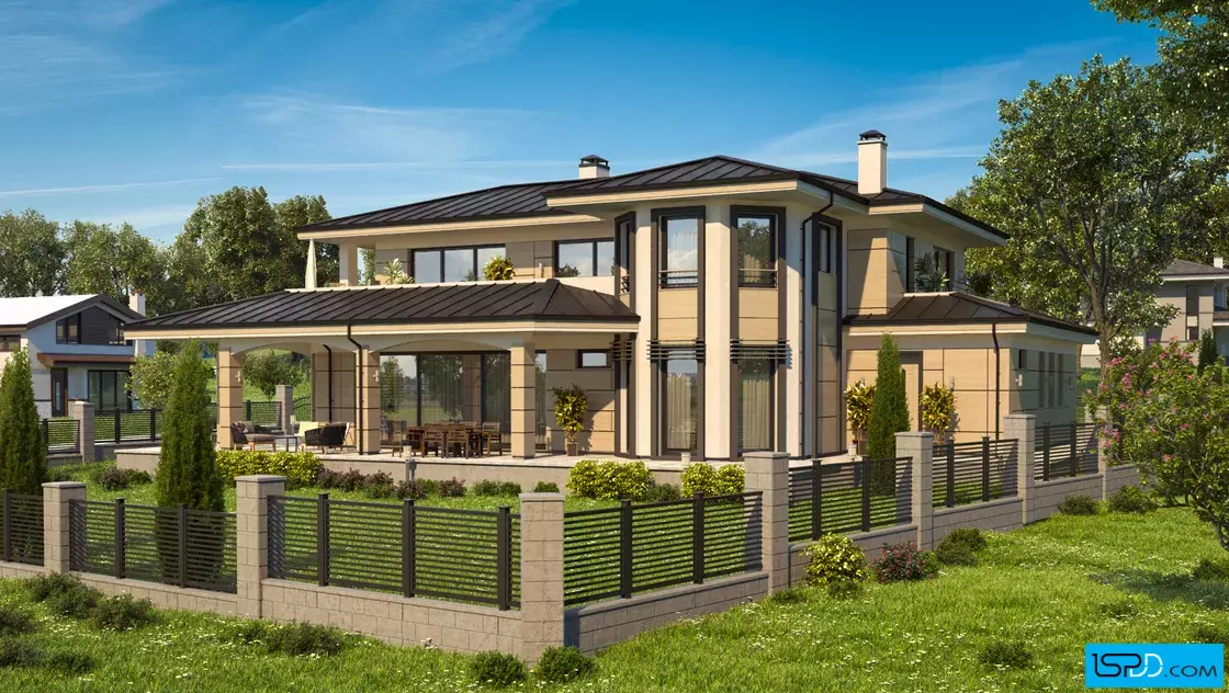 Проект на къща в с. Росен