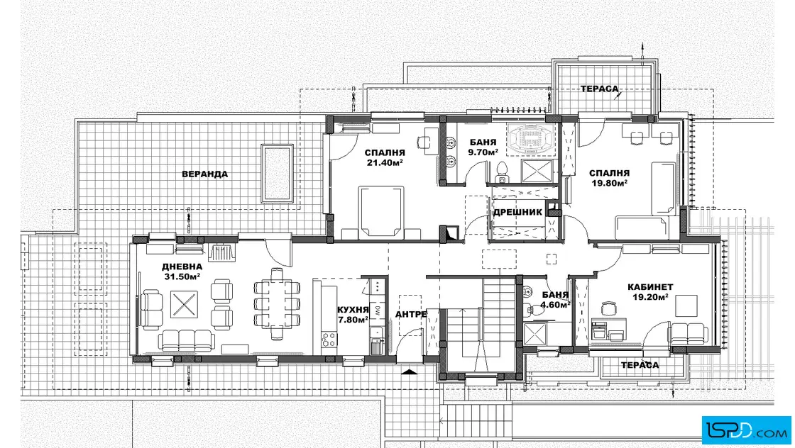 План на първи етаж