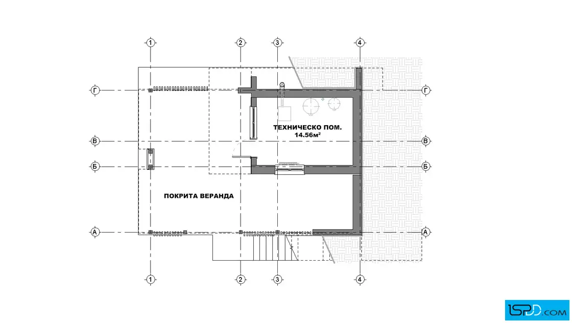 План на подземен етаж