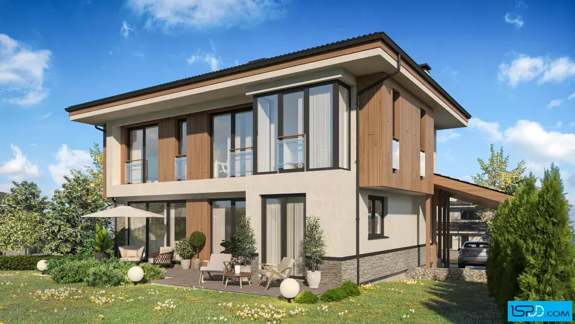 Проект на къща в с. Боерица