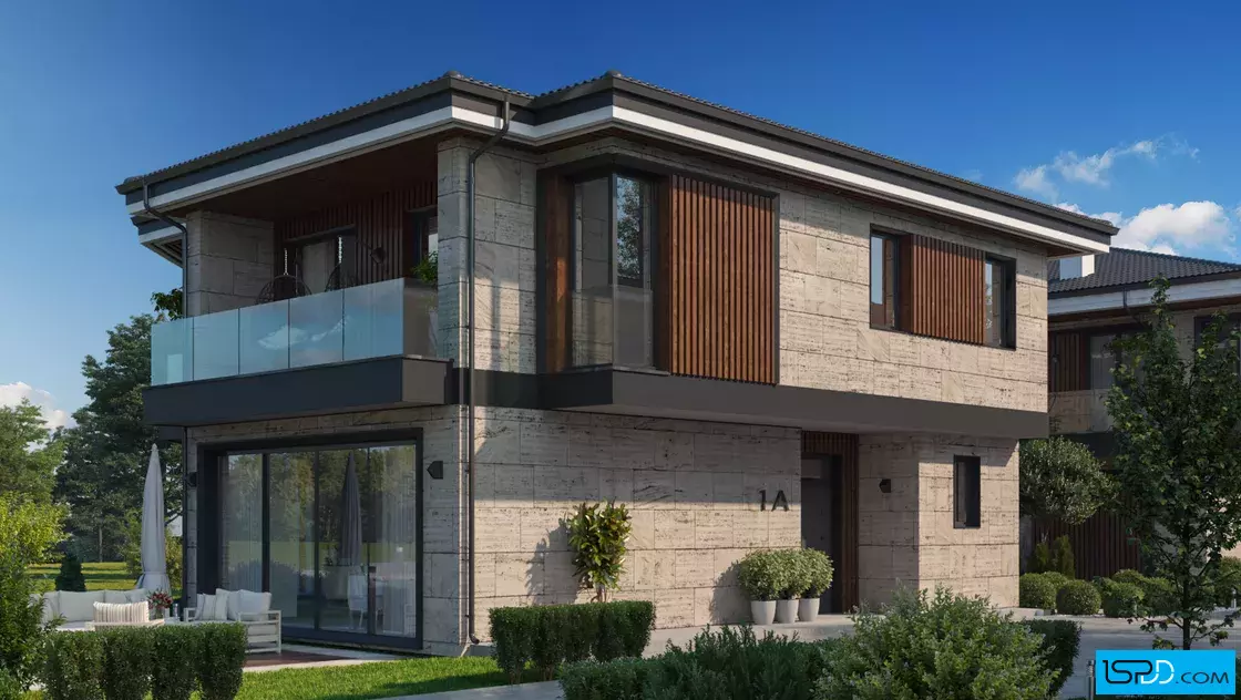 Проект на къща в м. Косанин дол, гр. София