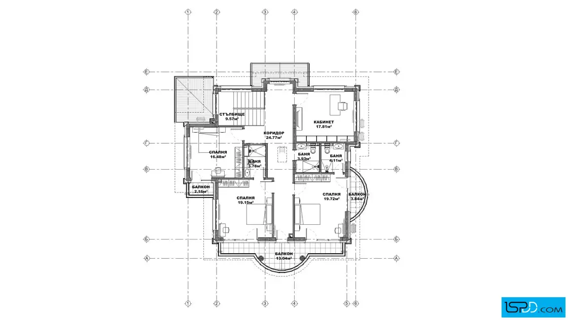 План на втори етаж