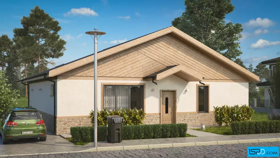 Проект на къща в с. Негован