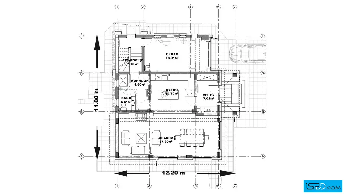 План на първи етаж