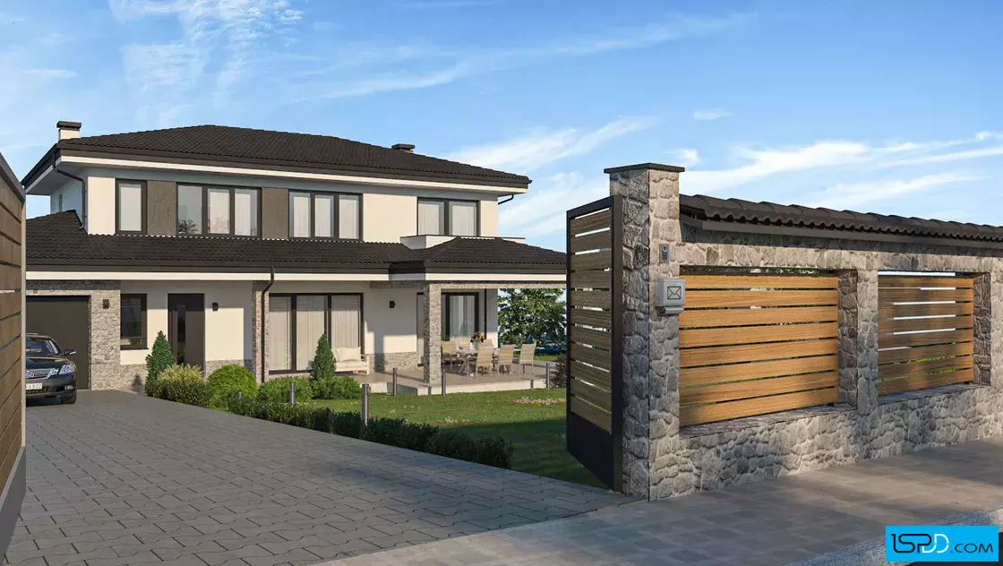 Проект на къща в с. Бистрица