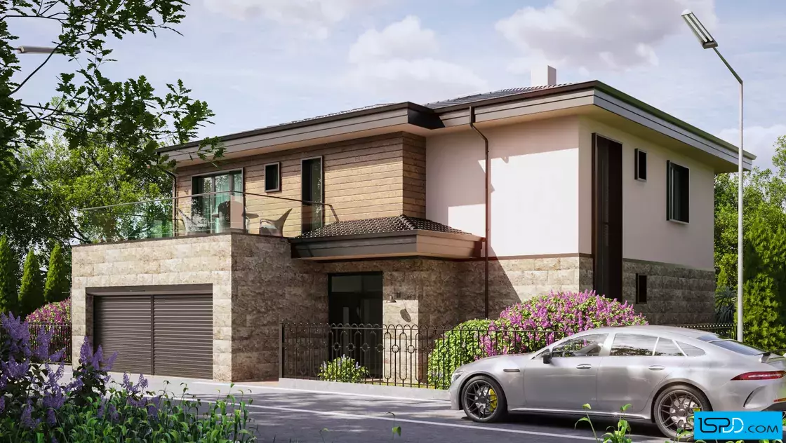 Проект на къща в гр. Банкя