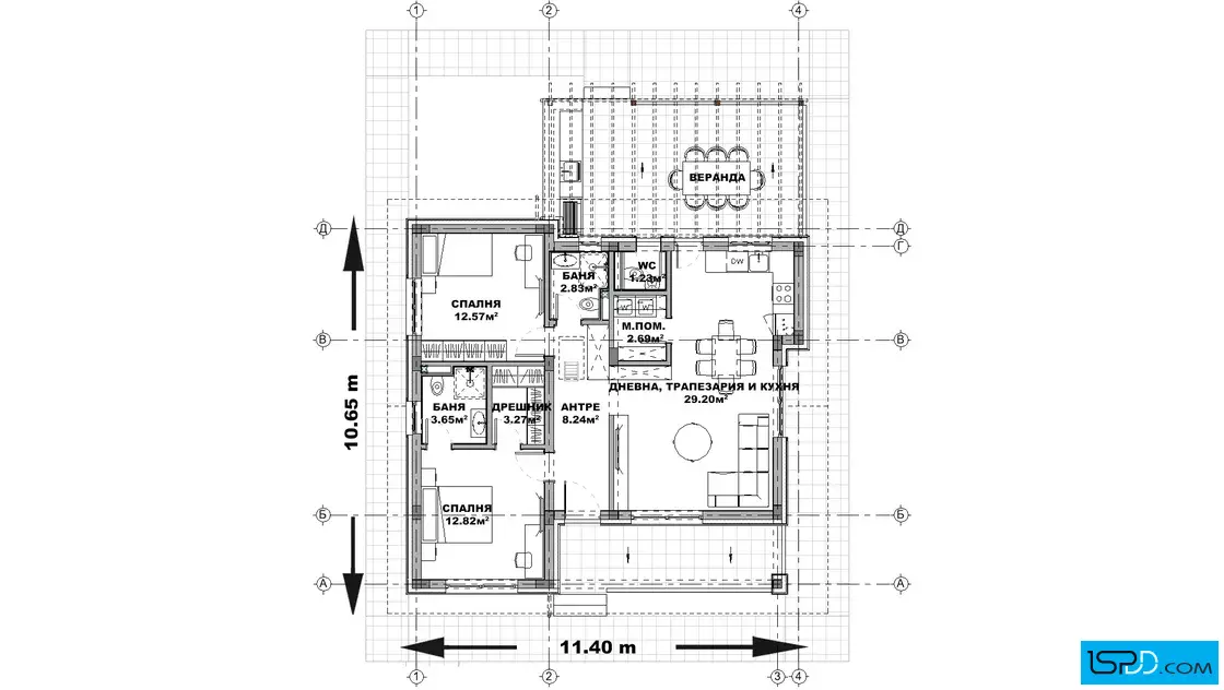 План на първи етаж