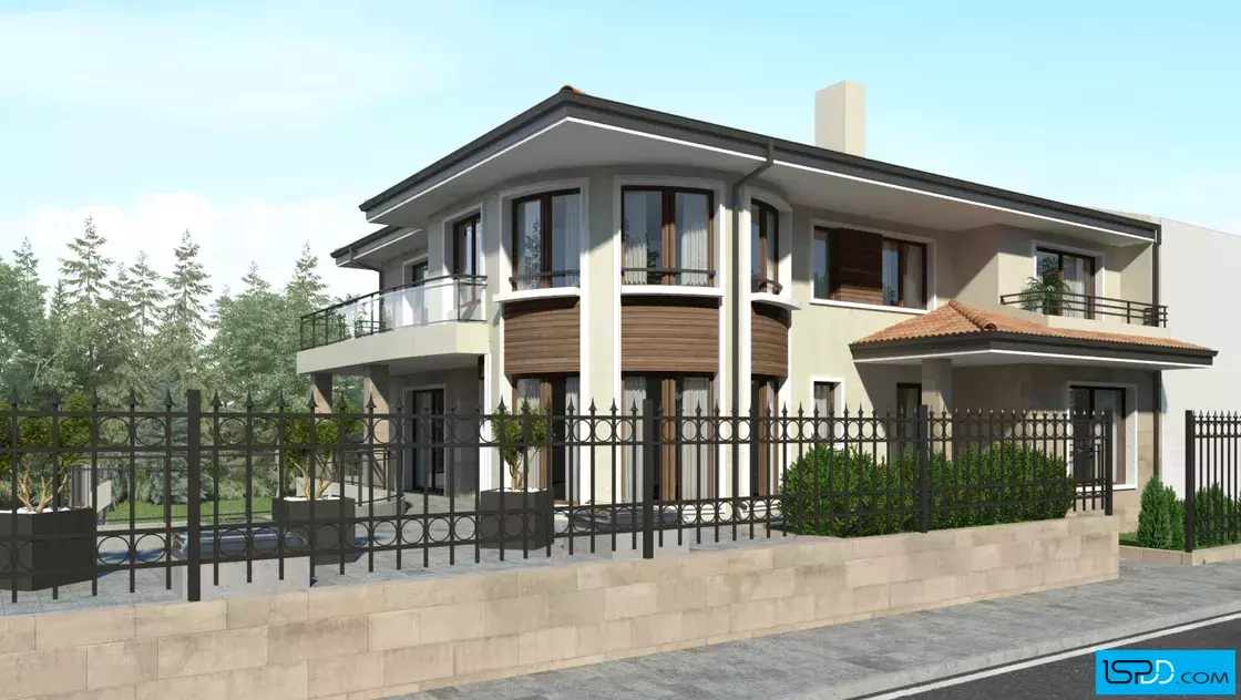 Проект на къща в гр. Айтос