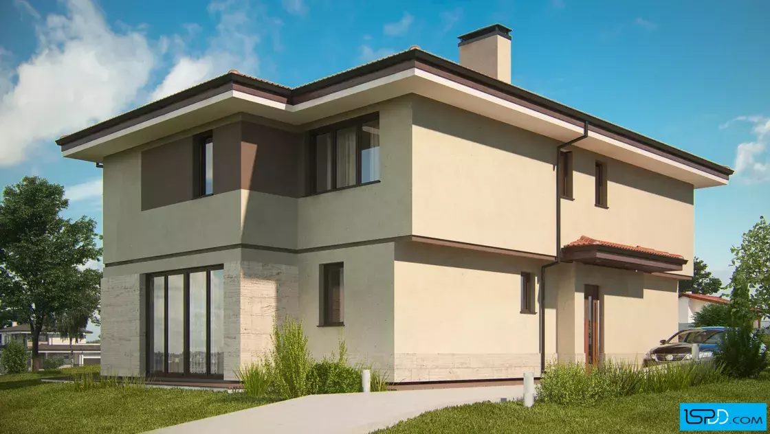 Проект на къща в с. Кътина