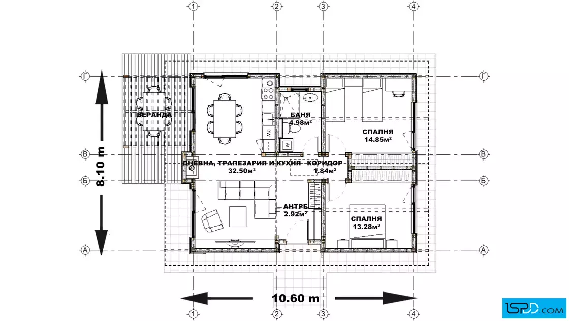 План на първи етаж