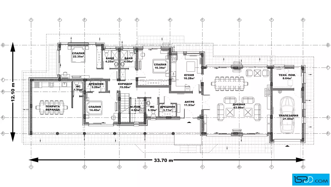 План на първи етаж