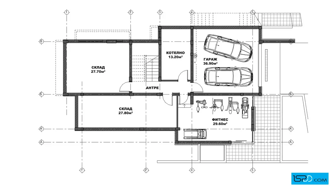 План на подземен етаж План на подземен етаж