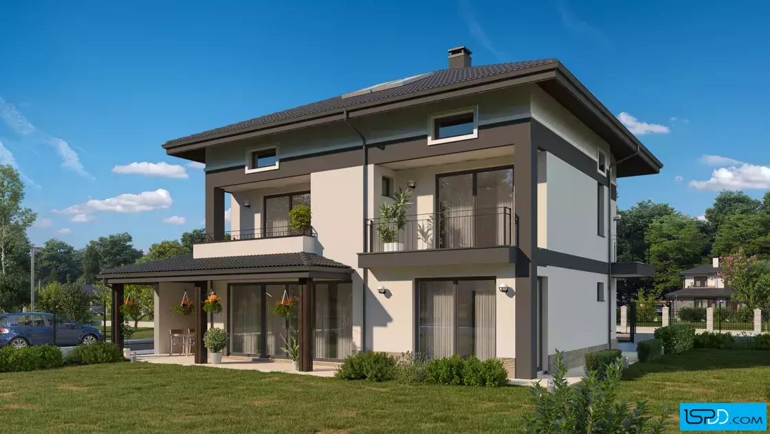 Проект на къща в с. Мрамор