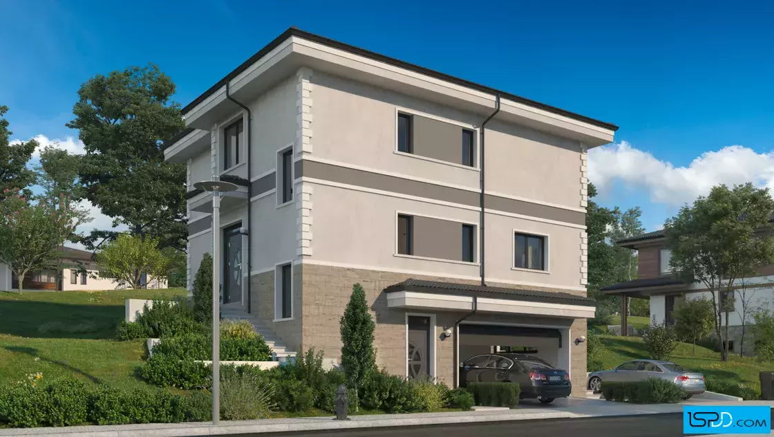 Проект на къща в с. Бистрица