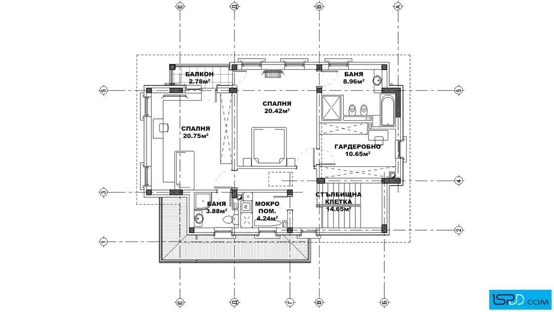 План на втори етаж