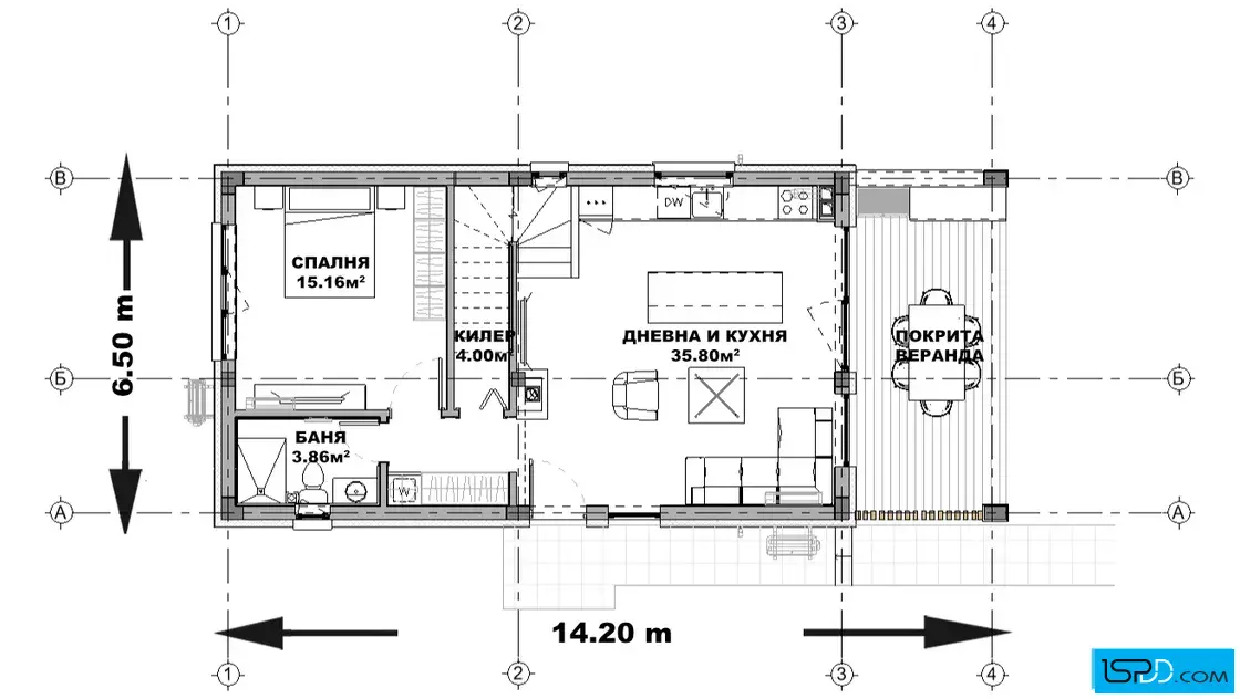 План на първи етаж План на първи етаж