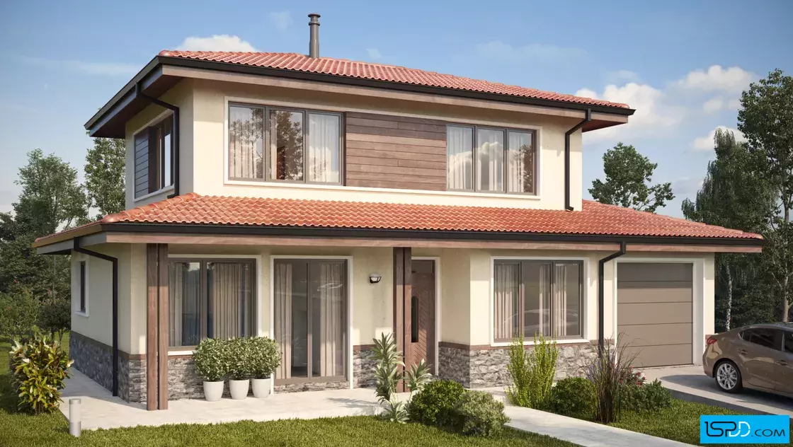 Проект на къща в  гр. София