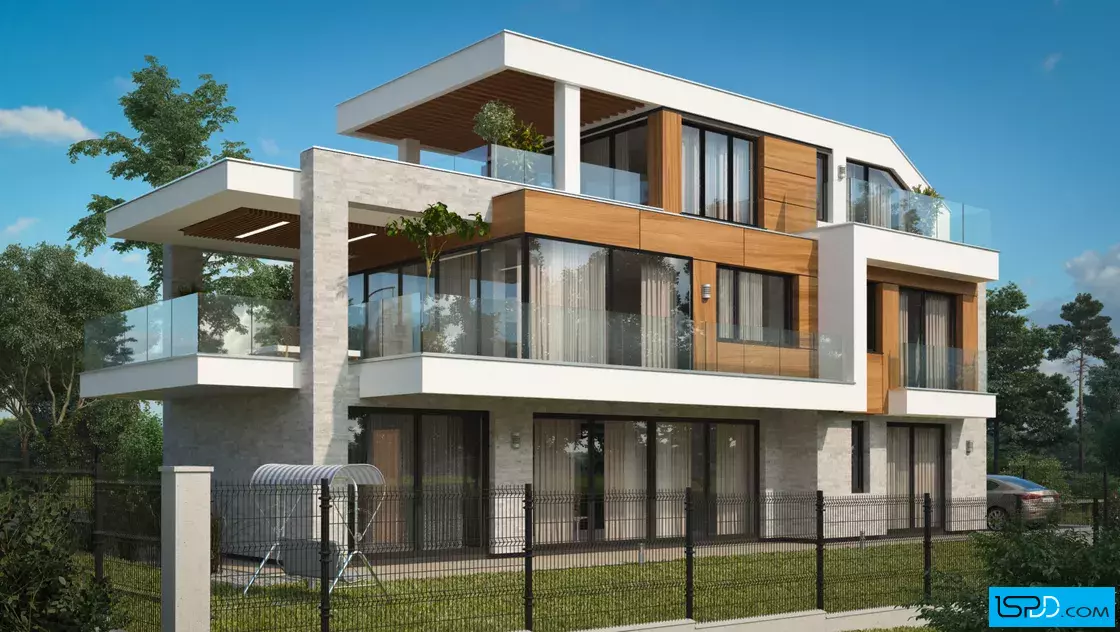 Проект на къща в с.Лозенец