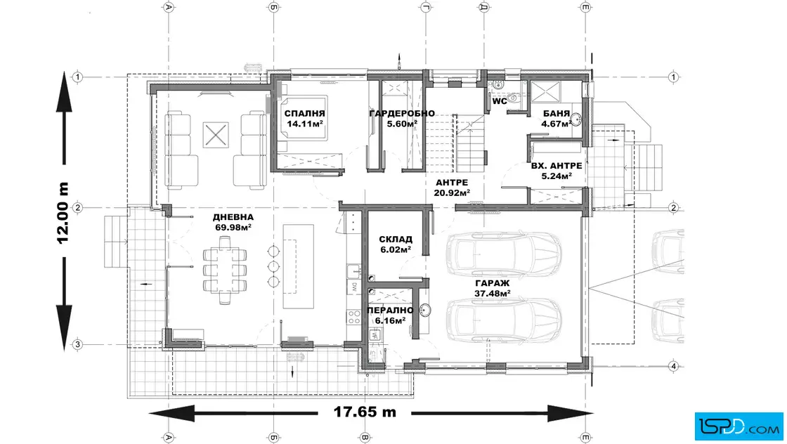 План на първи етаж