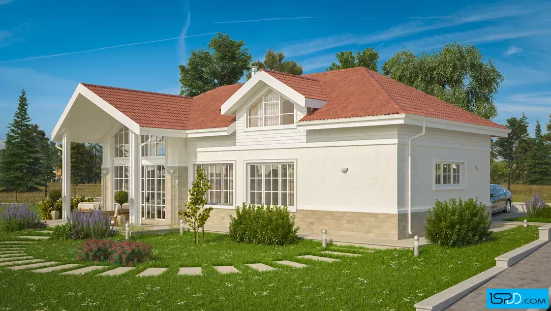 Проект на къща в с. Долна Диканя