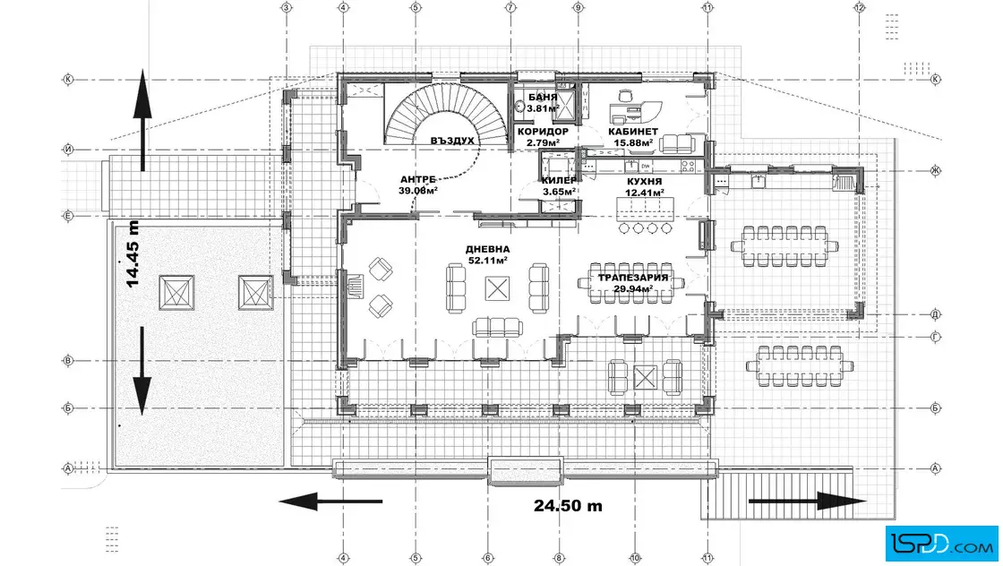 План на първи етаж