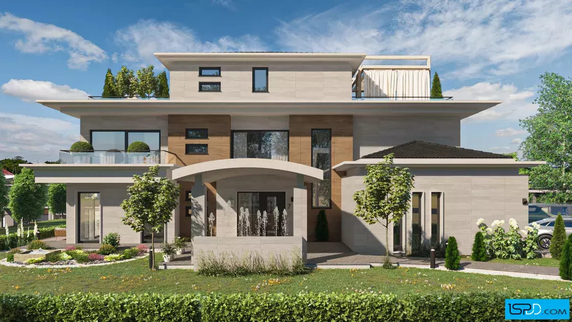 Проект на къща в гр. Златица