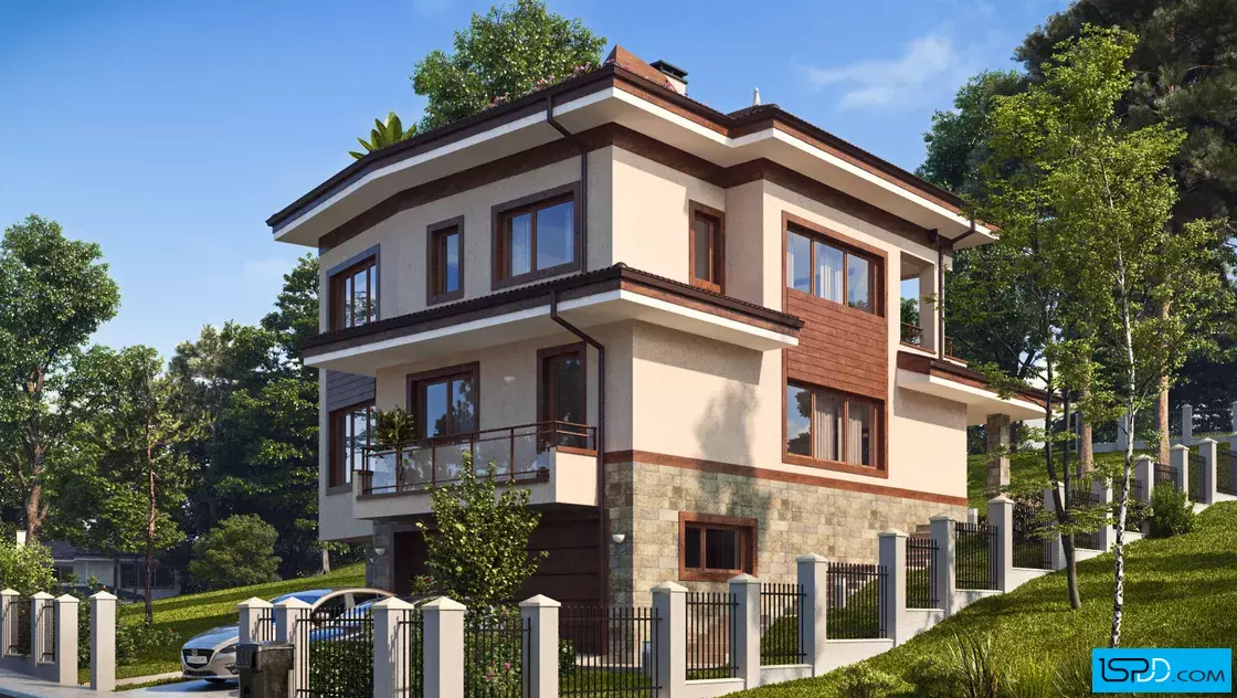 Проект на къща в с. Бистрица