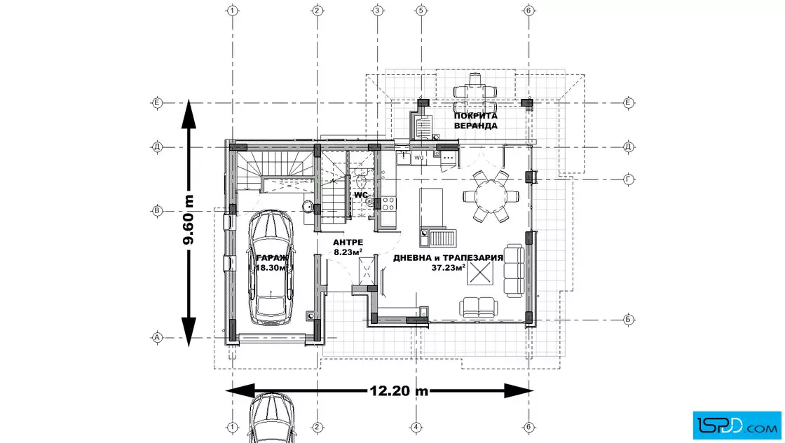 План на първи етаж