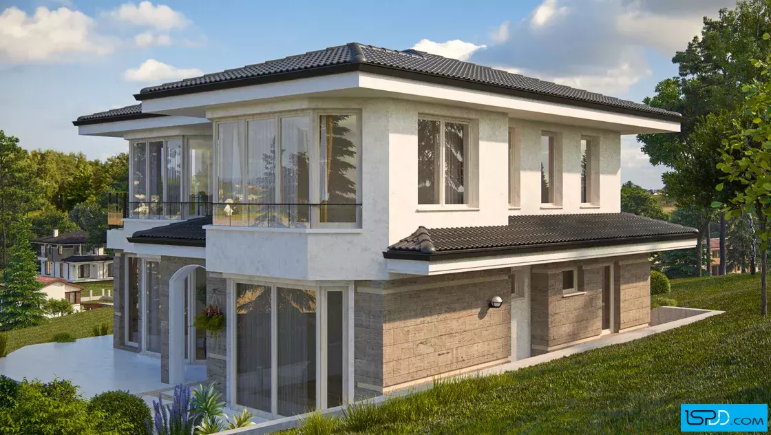 Проект на къща в с. Зетьово