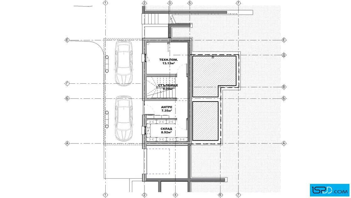 План на подземен етаж