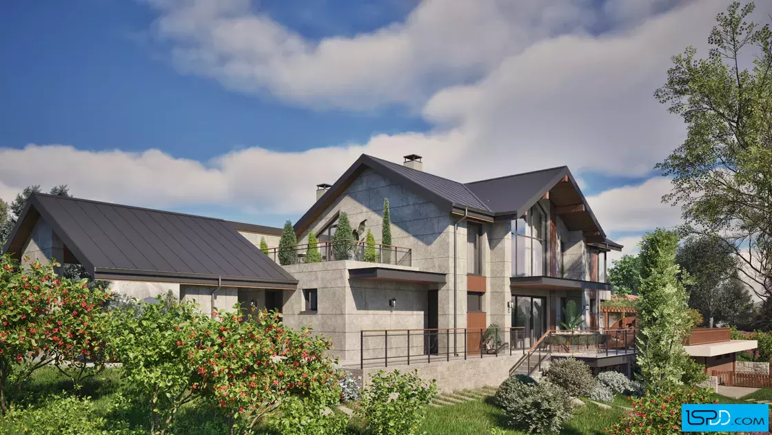 Проект на къща в с. Стар Кръвеник