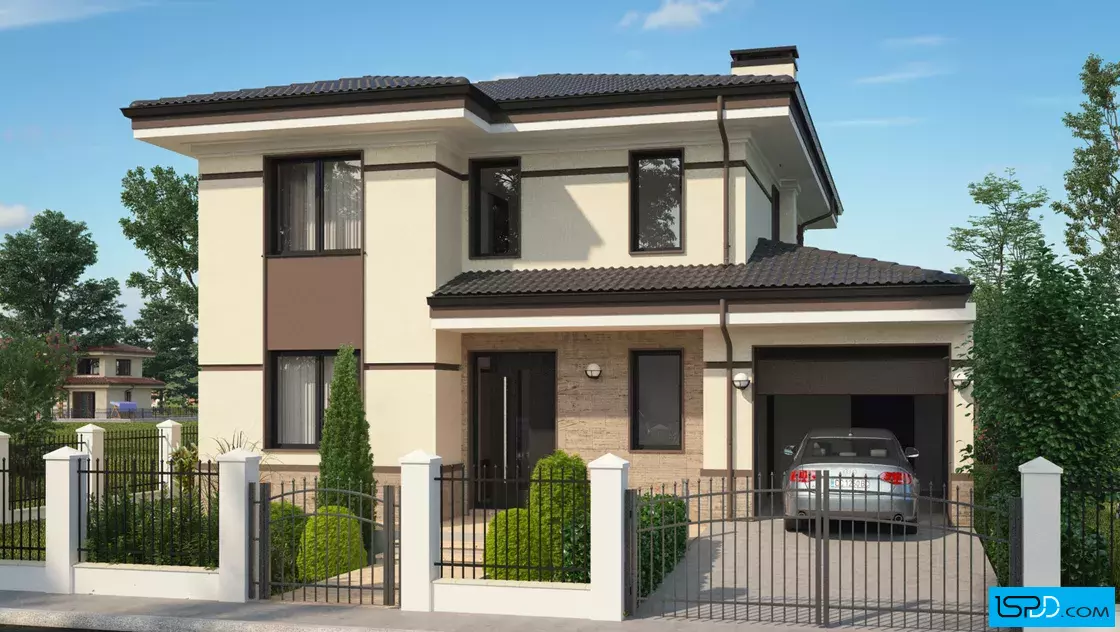 Проект на къща в гр. Харманли