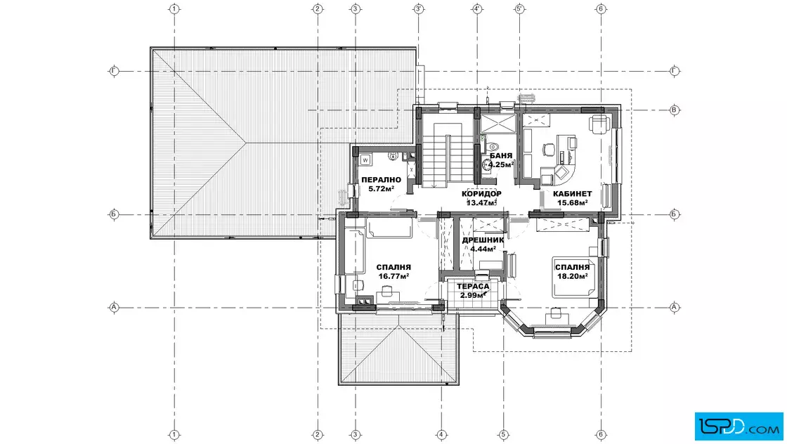 План на втори етаж