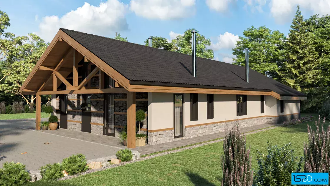 Проект на къща в с. Баня