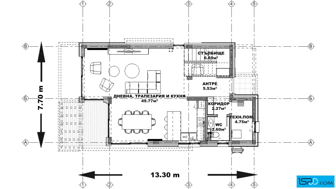 План на първи етаж План на първи етаж