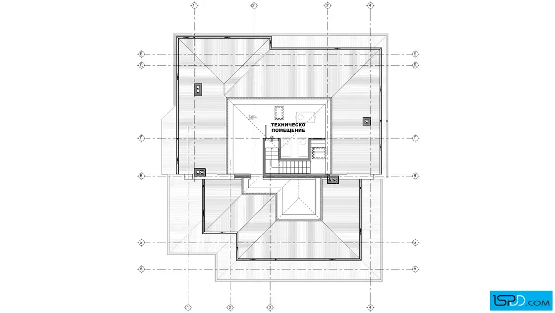План на тавански етаж
