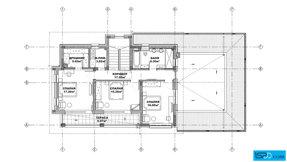 План на втори етаж