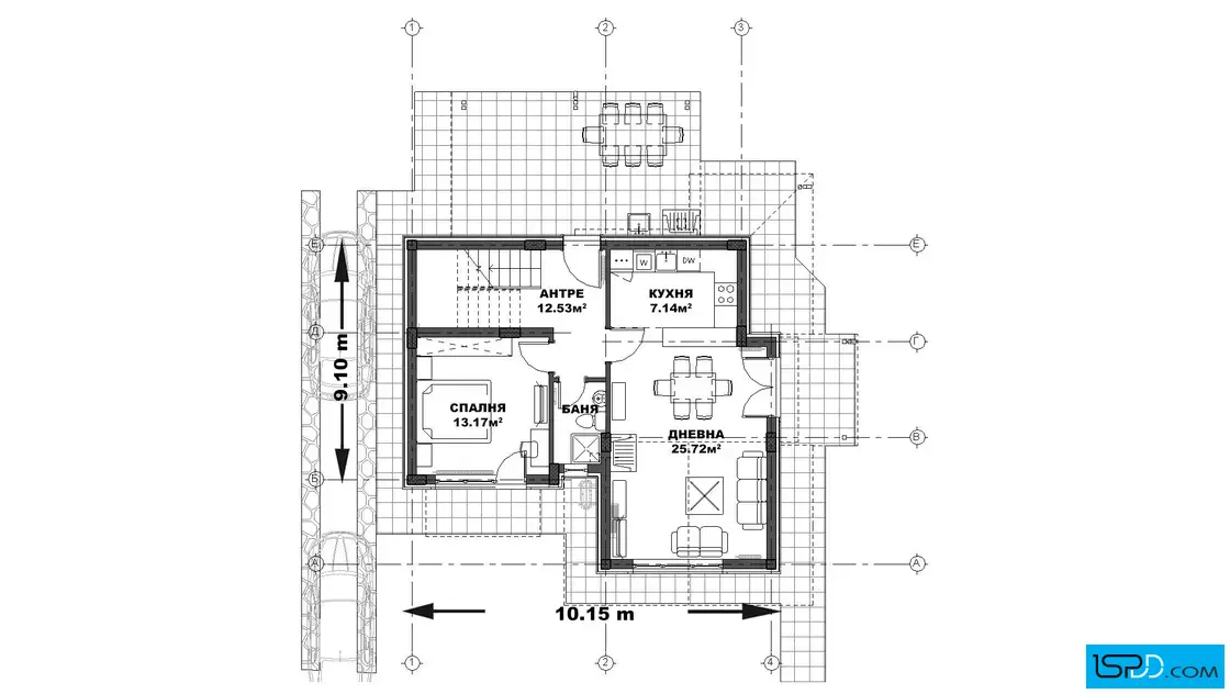 План на първи етаж