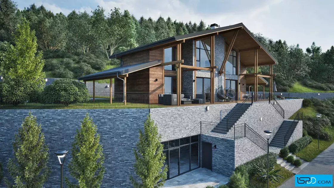 Проект на къща в с. Лобош