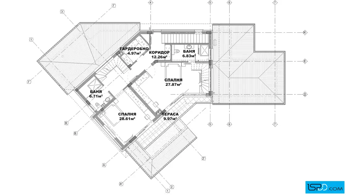 План на втори етаж