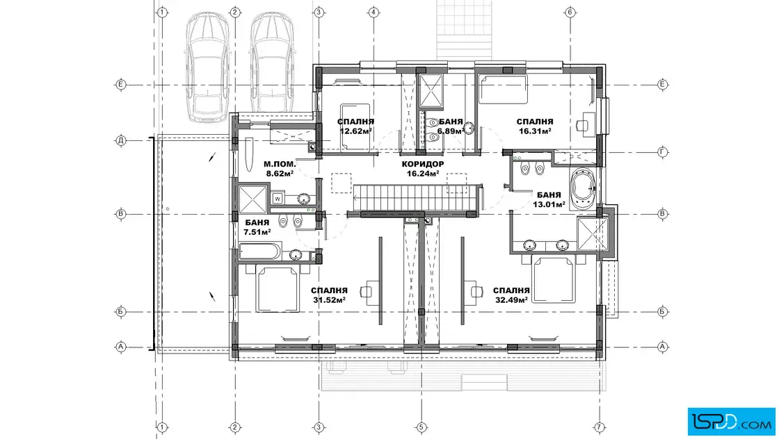 План на втори етаж