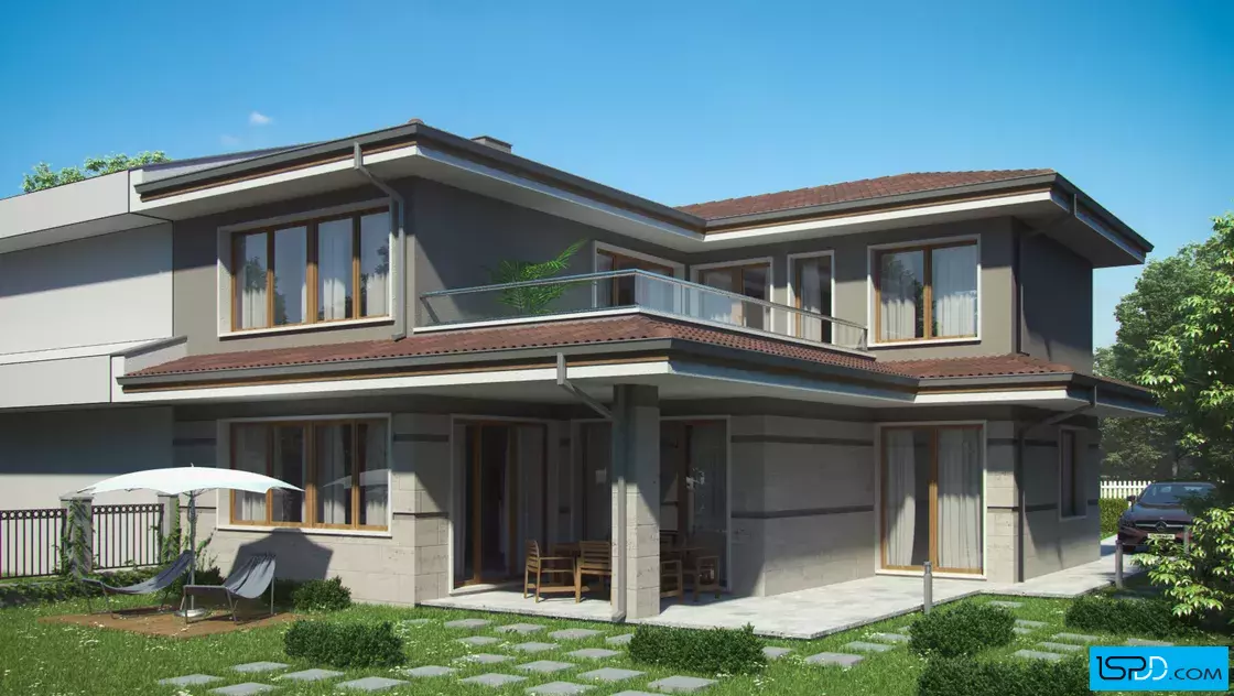 Проект на къща в с. Волуяк