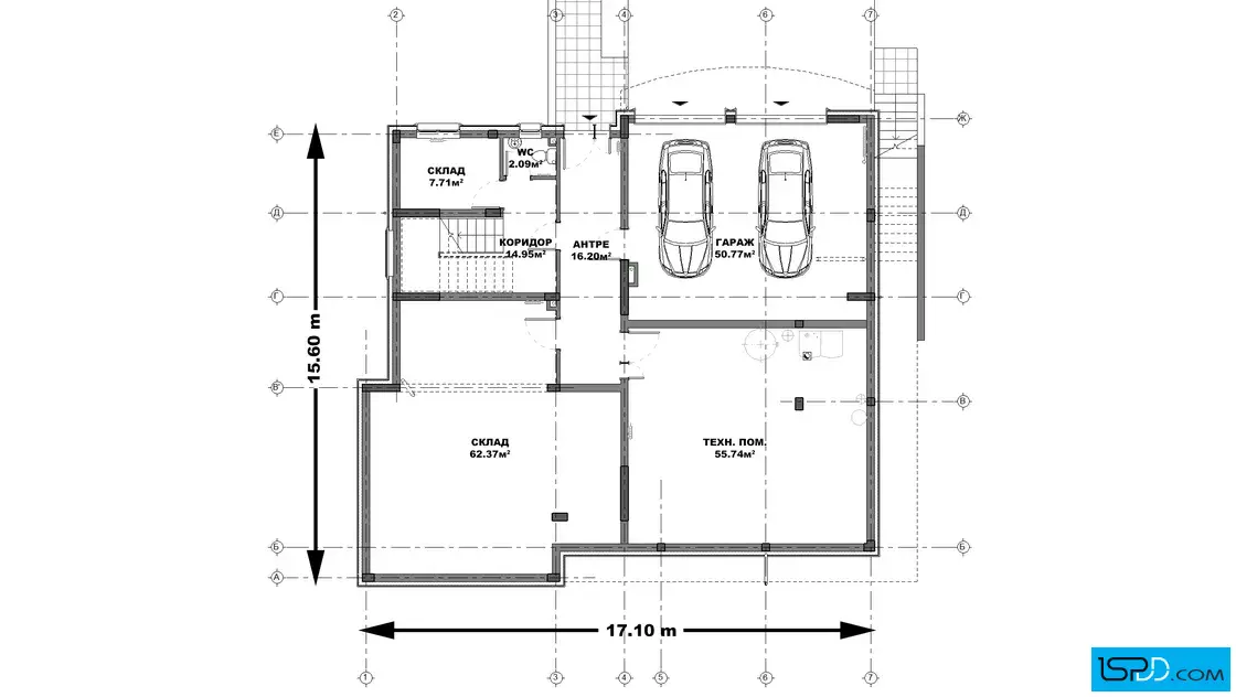 План на подземен етаж