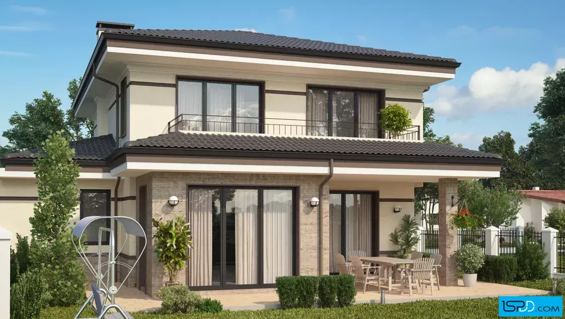 Проект на къща в гр. Харманли