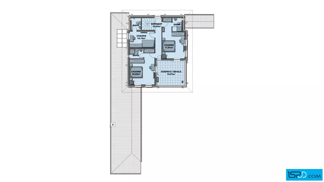 План на втори етаж